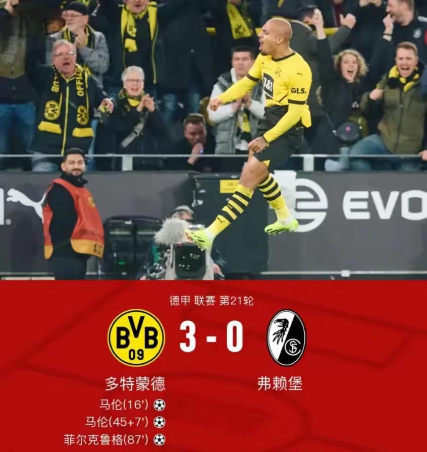 汉堡奇迹？球队斩落多特蒙德升至德甲第二的简单介绍